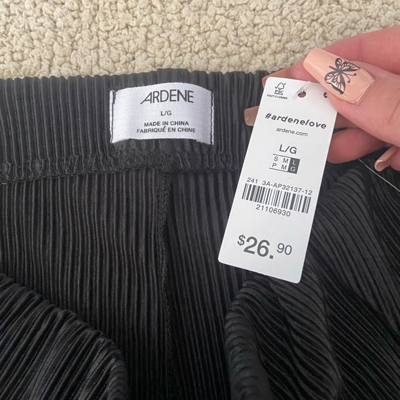 🔸 Ardene 🔸 black ribbed flare pants - Picture 7 of 11